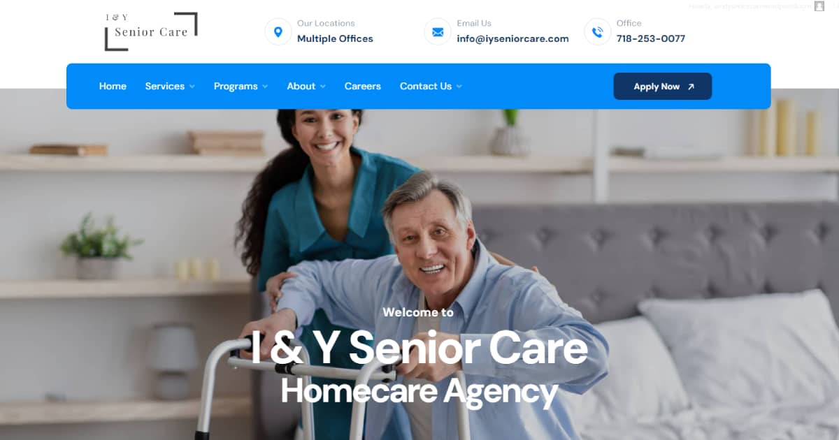 I & Y Senior Care | Professional Homecare Agency in Brooklyn